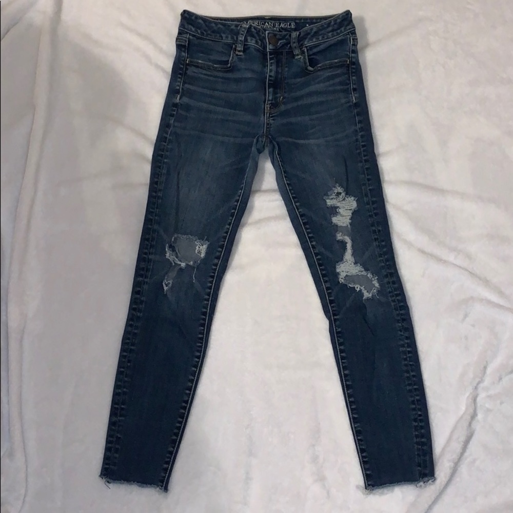 High Waisted Skinny Jeans